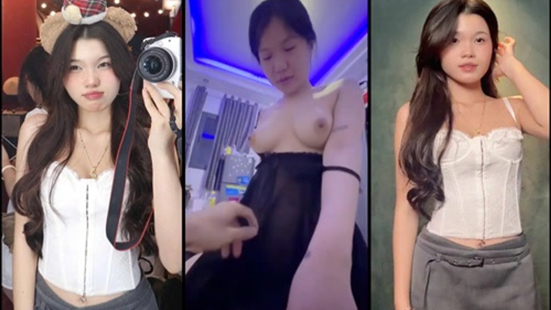 ⁣Ngọc Thương 2k7 Hutech trắng trẻo cưỡi ngựa nhìn dâm vl